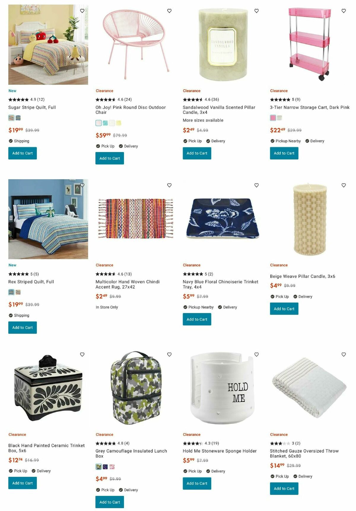At Home Weekly Ad from August 6