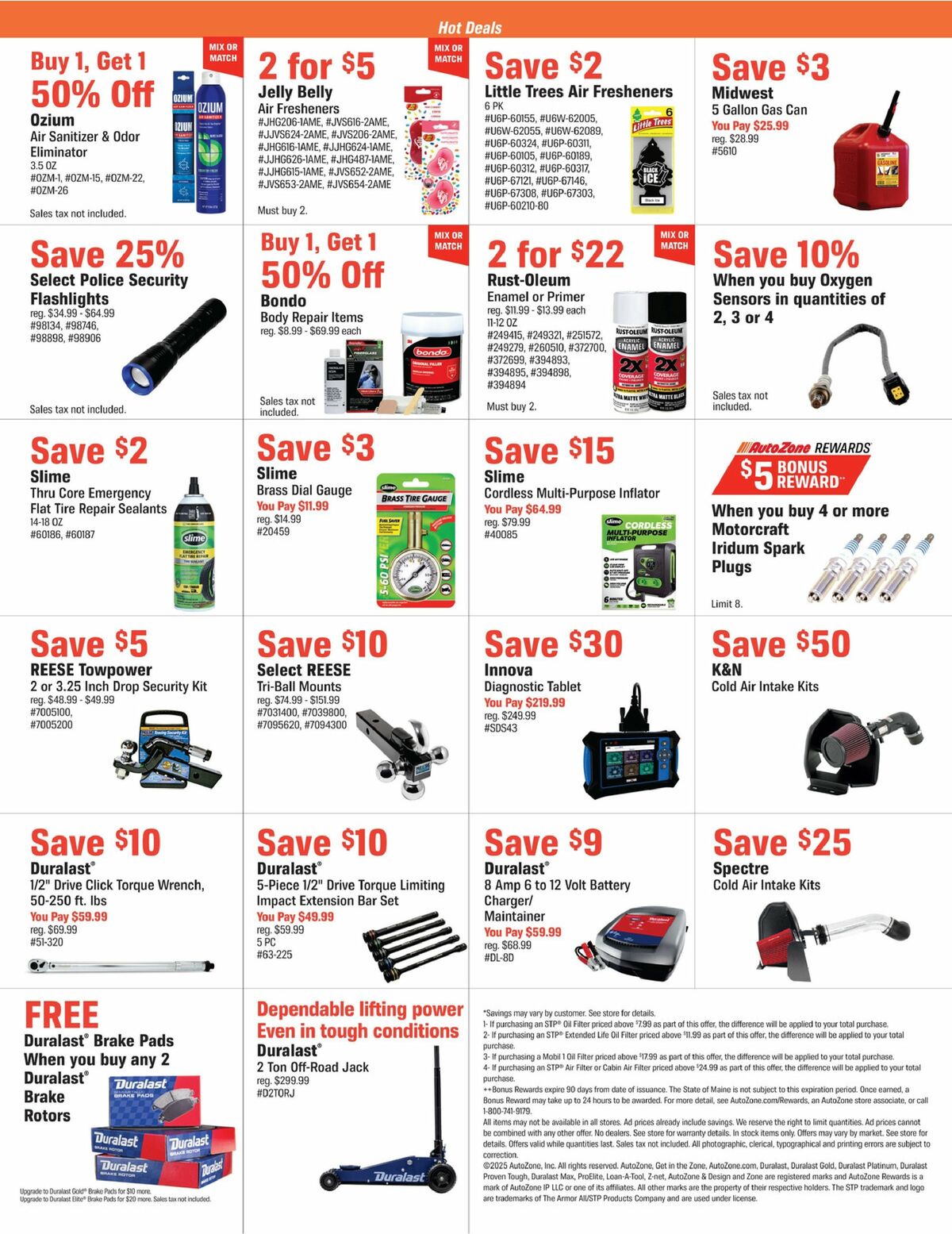 AutoZone Weekly Ad from March 11