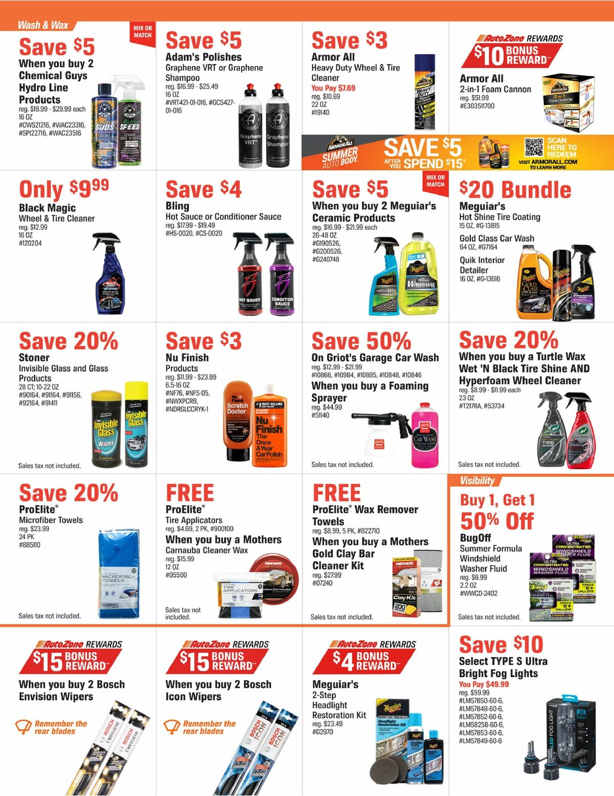 AutoZone Weekly Ad from April 8