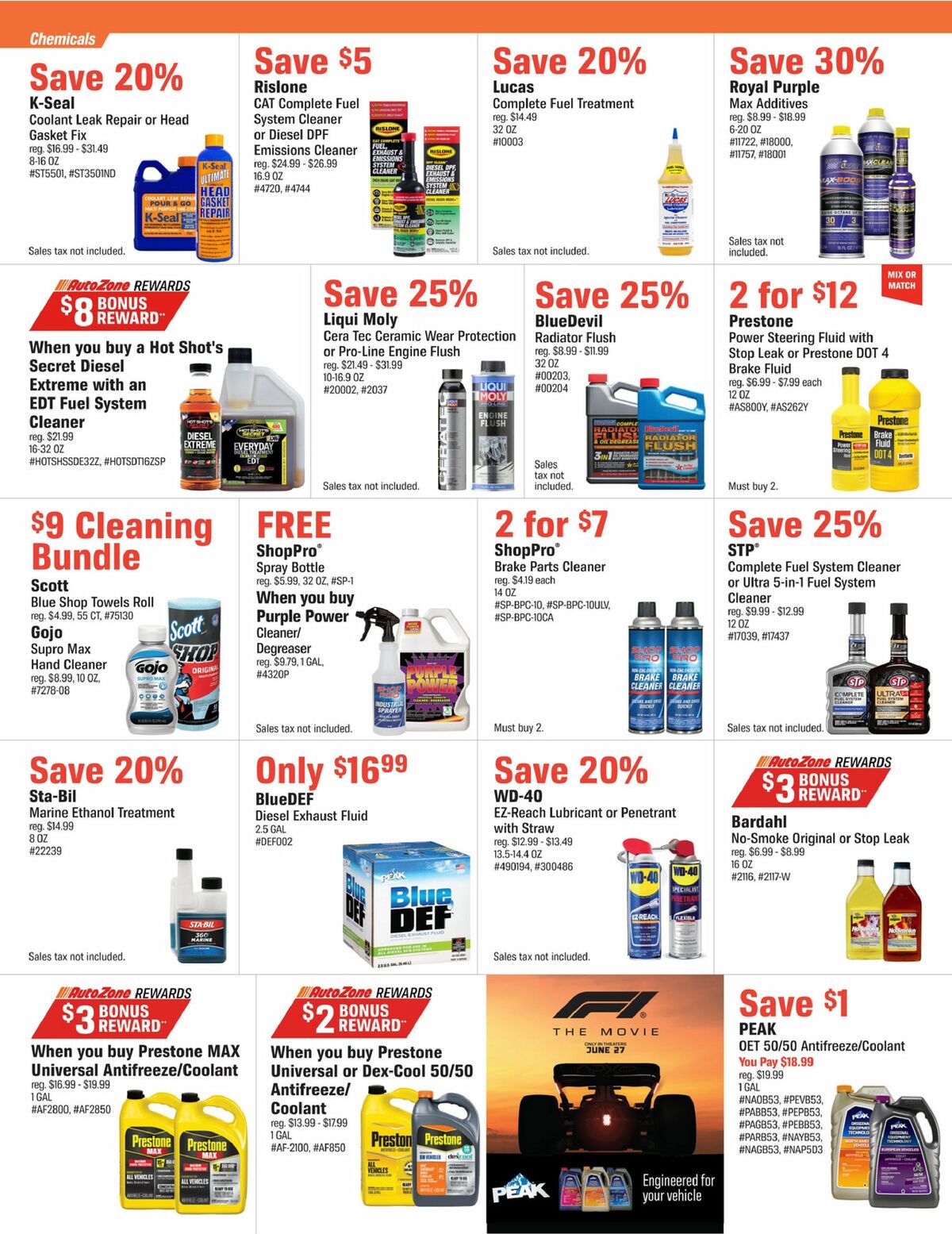 AutoZone Weekly Ad from June 3