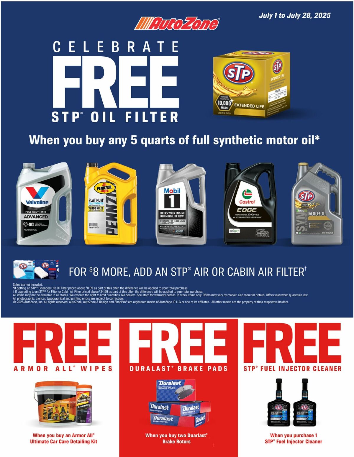 AutoZone Weekly Ad from July 1