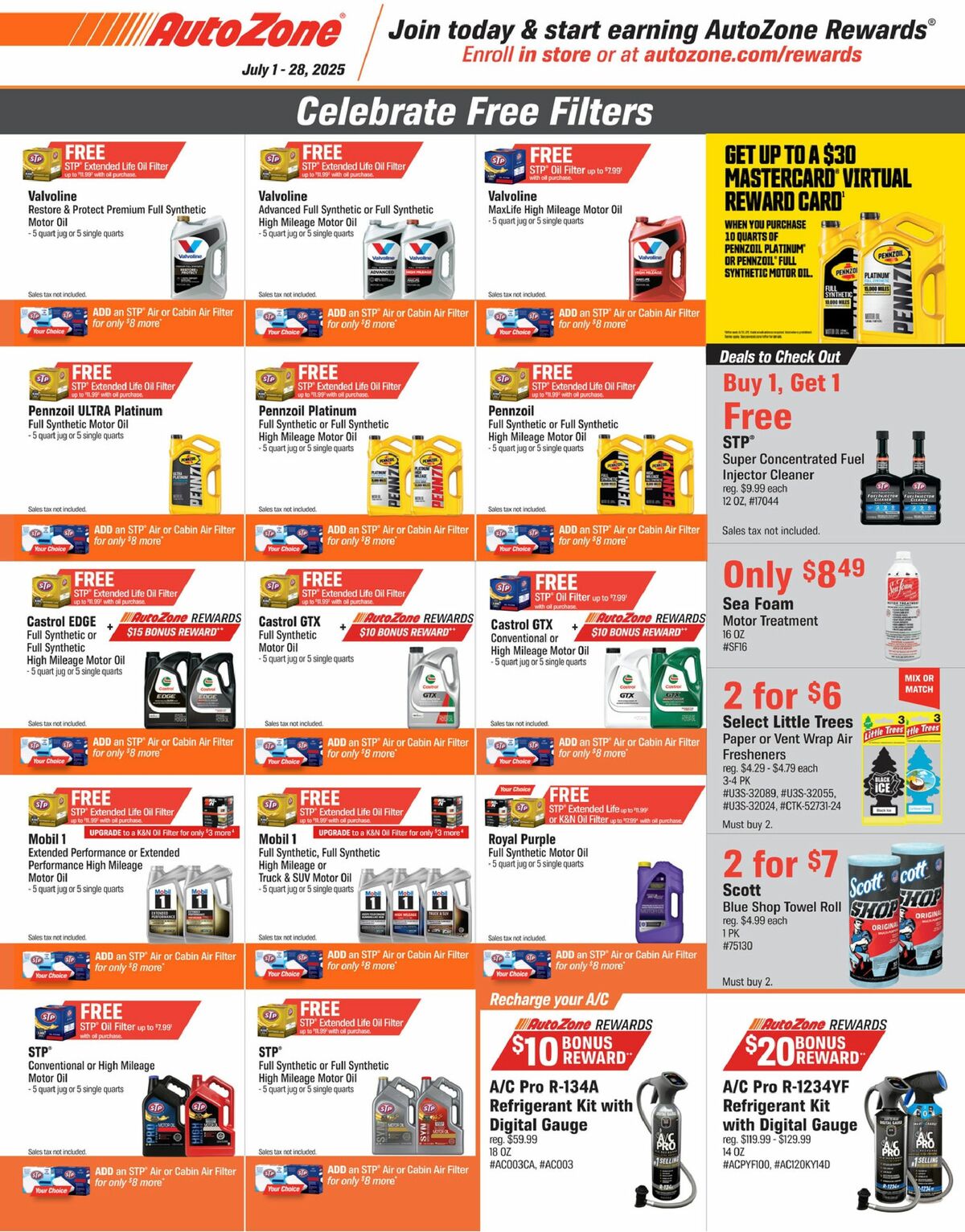 AutoZone Weekly Ad from July 1