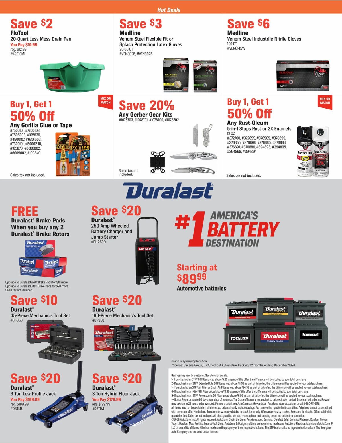 AutoZone Weekly Ad from July 1