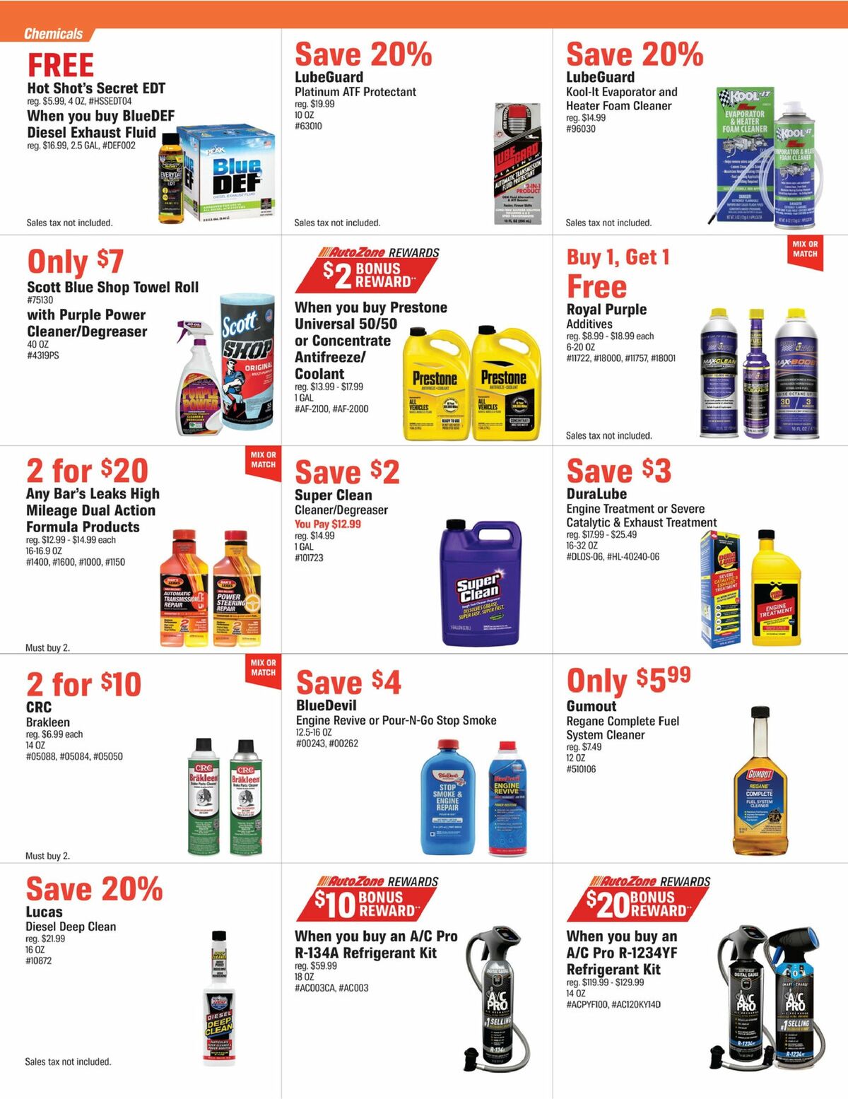 AutoZone Weekly Ad from July 29
