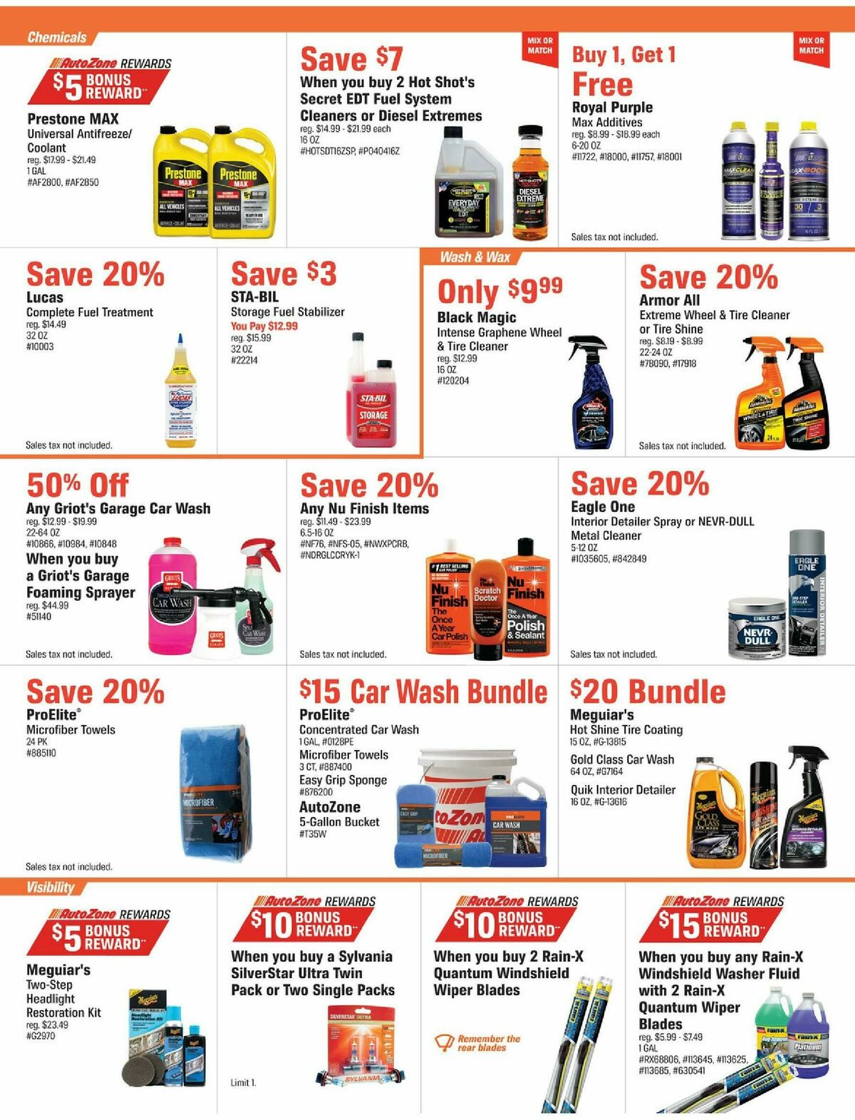 AutoZone Weekly Ad from October 21