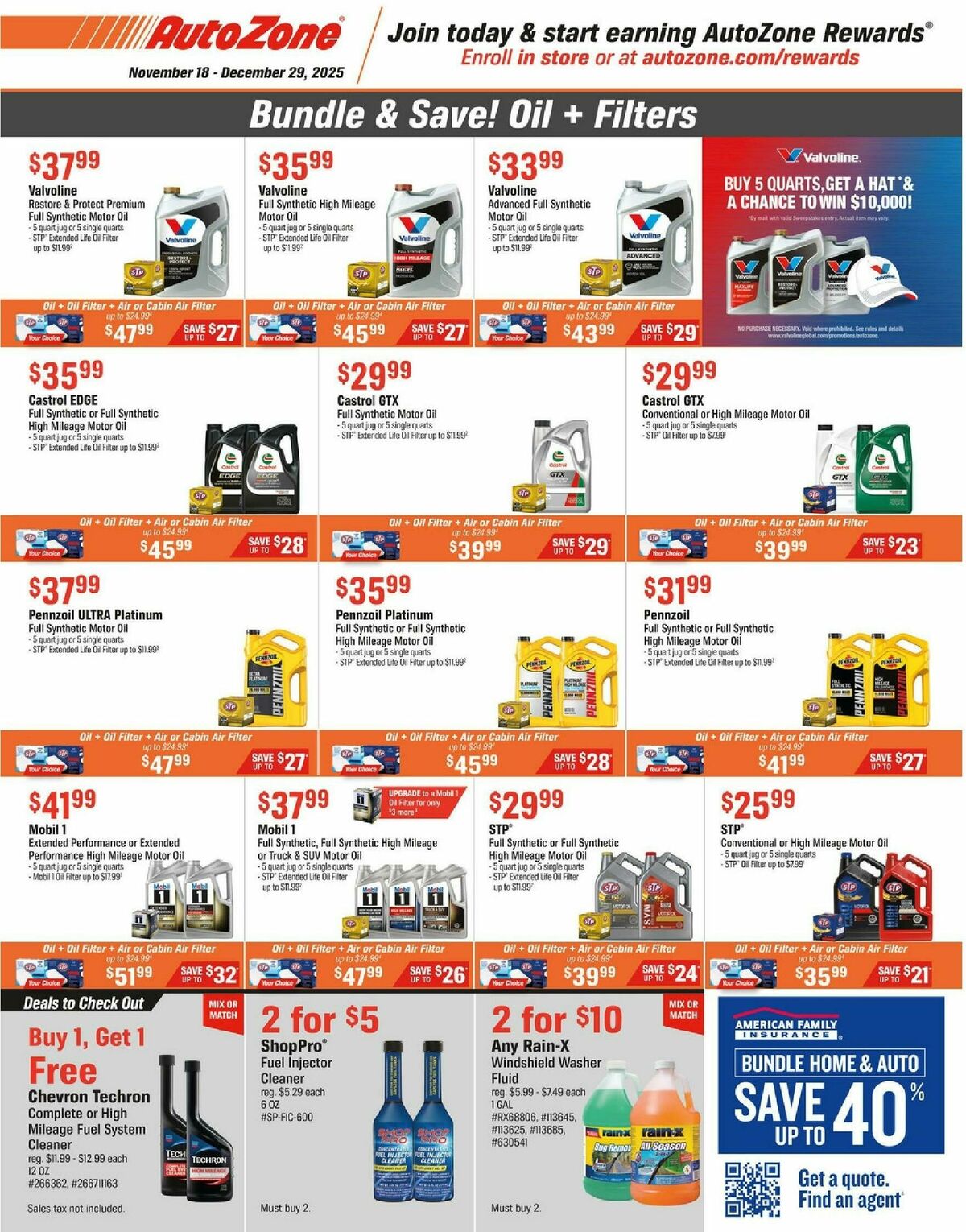 AutoZone Weekly Ad from November 18