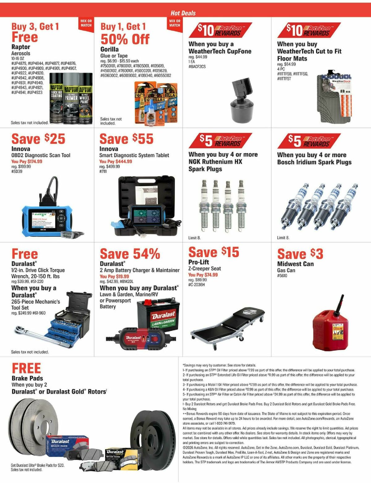AutoZone Weekly Ad from February 10