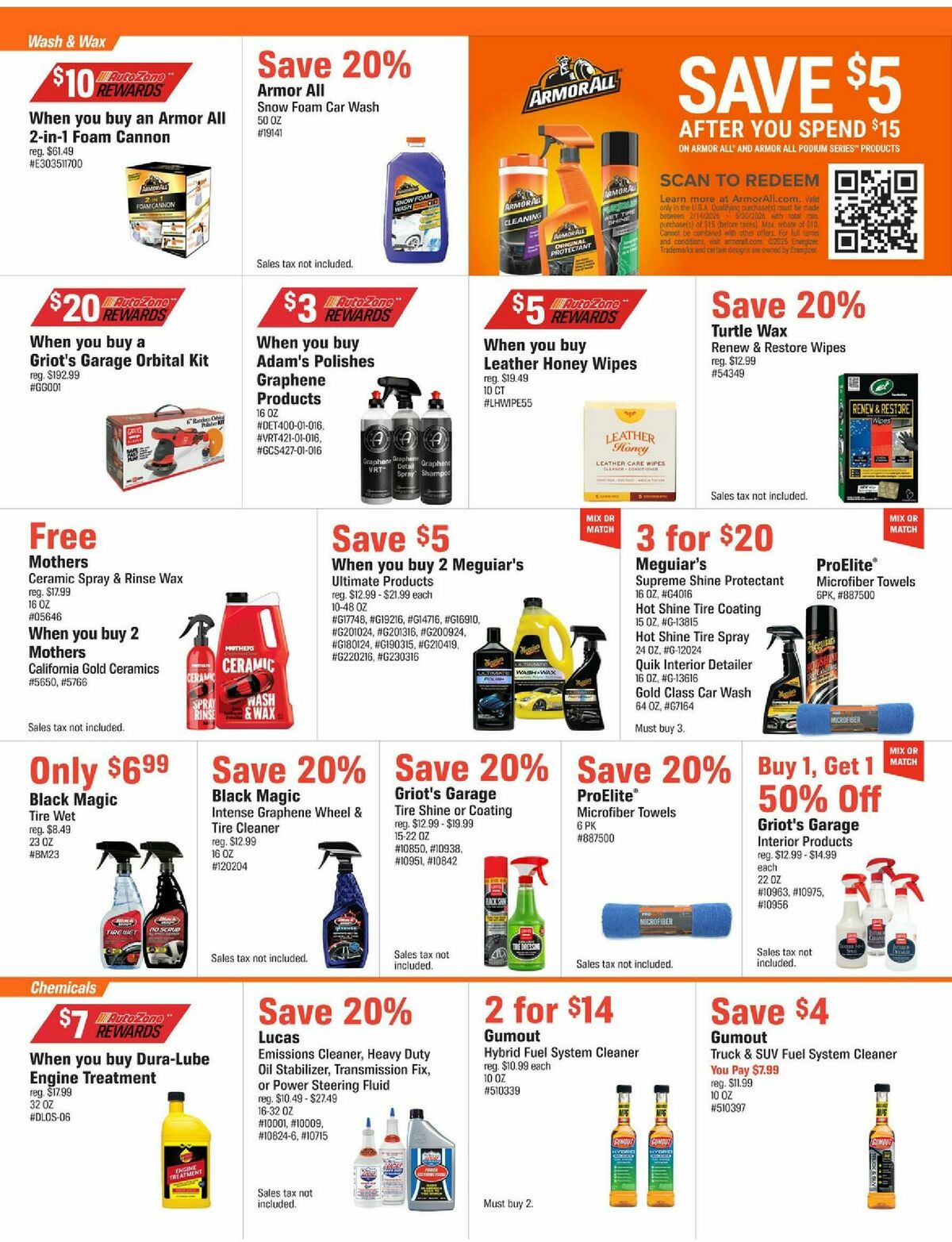 AutoZone Weekly Ad from March 10