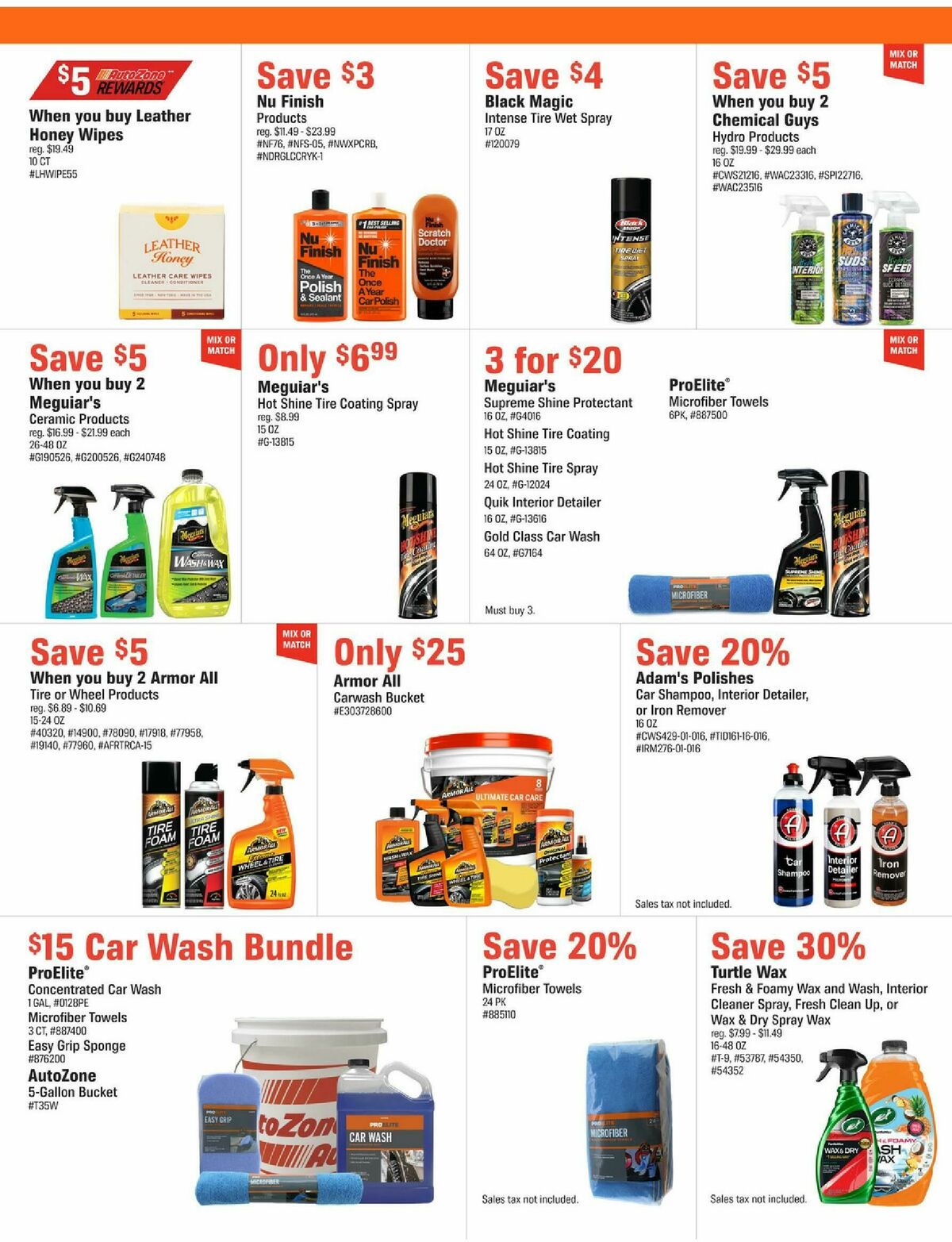 AutoZone Weekly Ad from April 7