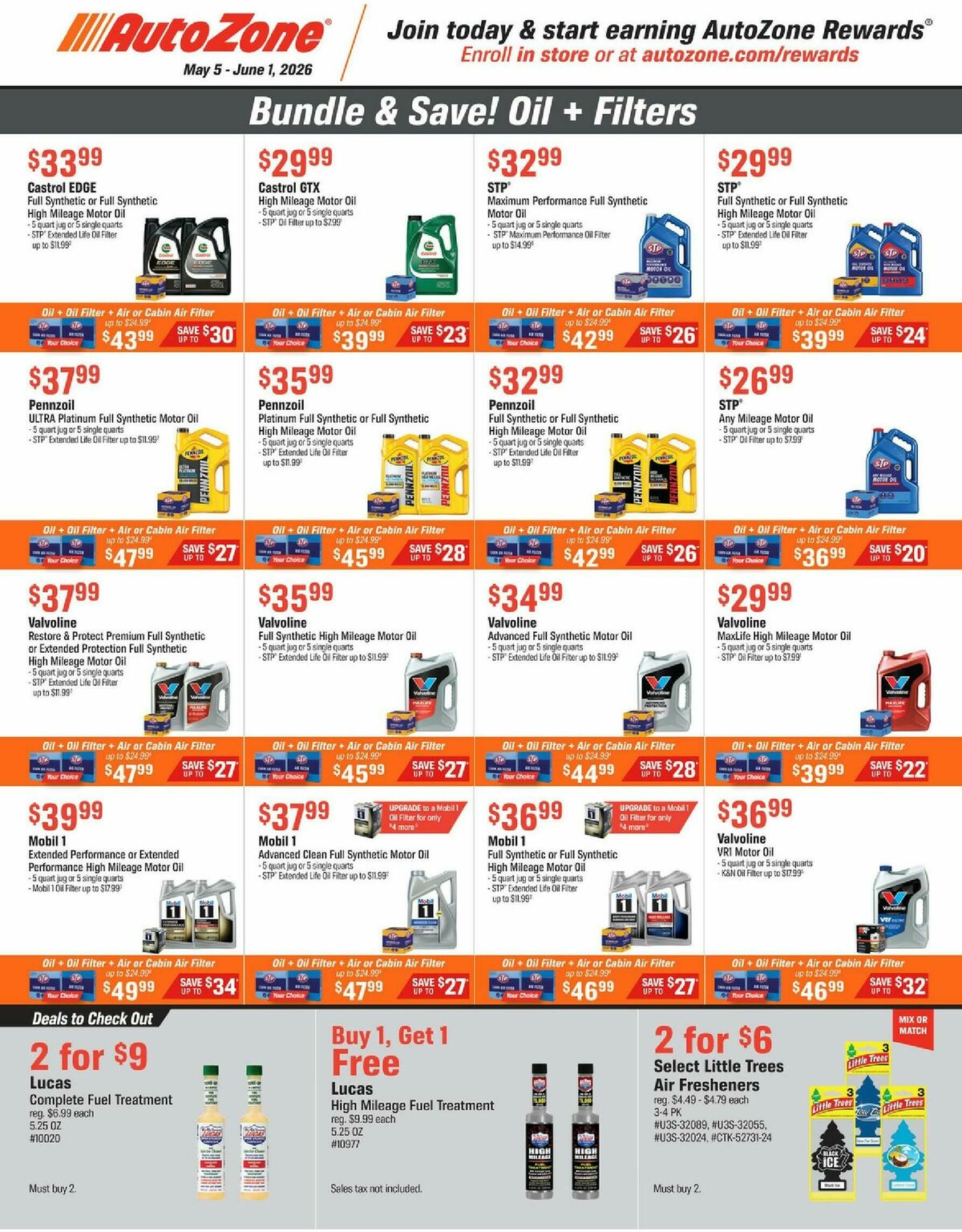 AutoZone Weekly Ad from May 5