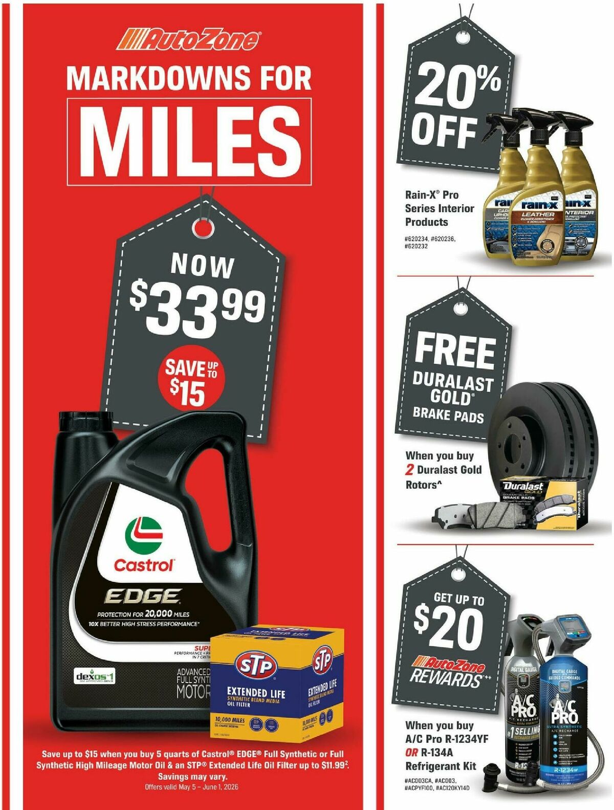 AutoZone Weekly Ad from May 5