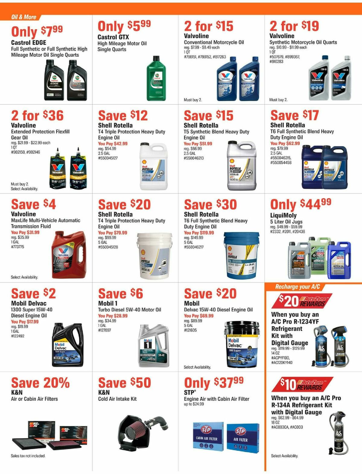 AutoZone Weekly Ad from May 5