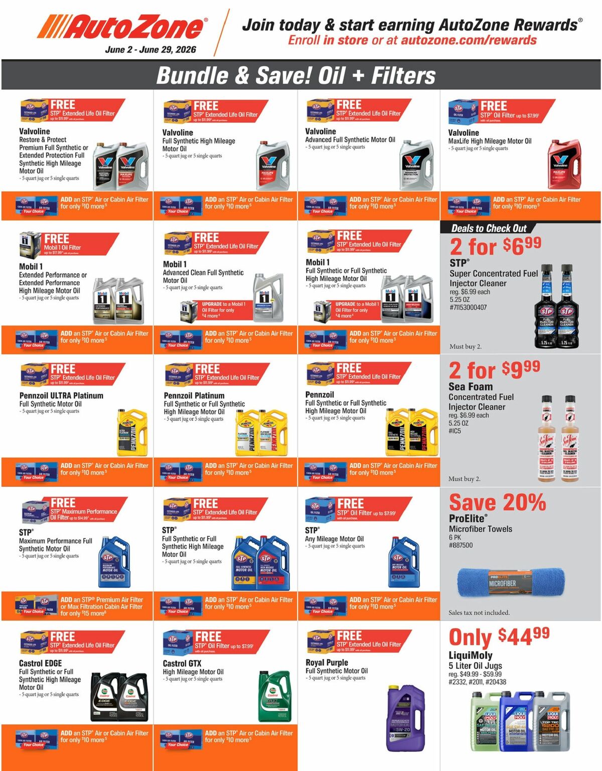 AutoZone Weekly Ad from June 2