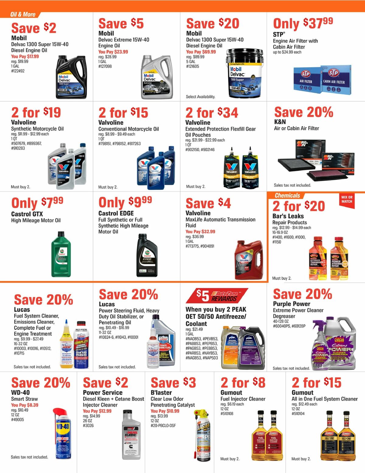AutoZone Weekly Ad from July 28