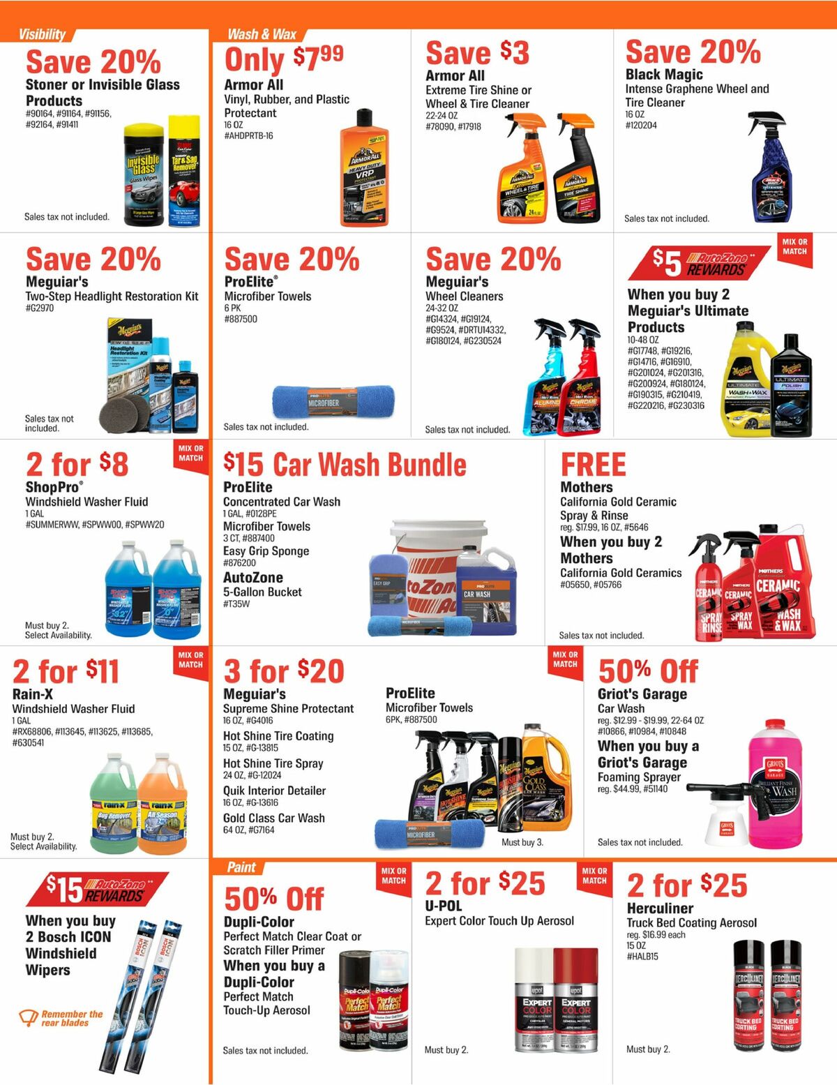 AutoZone Weekly Ad from July 28