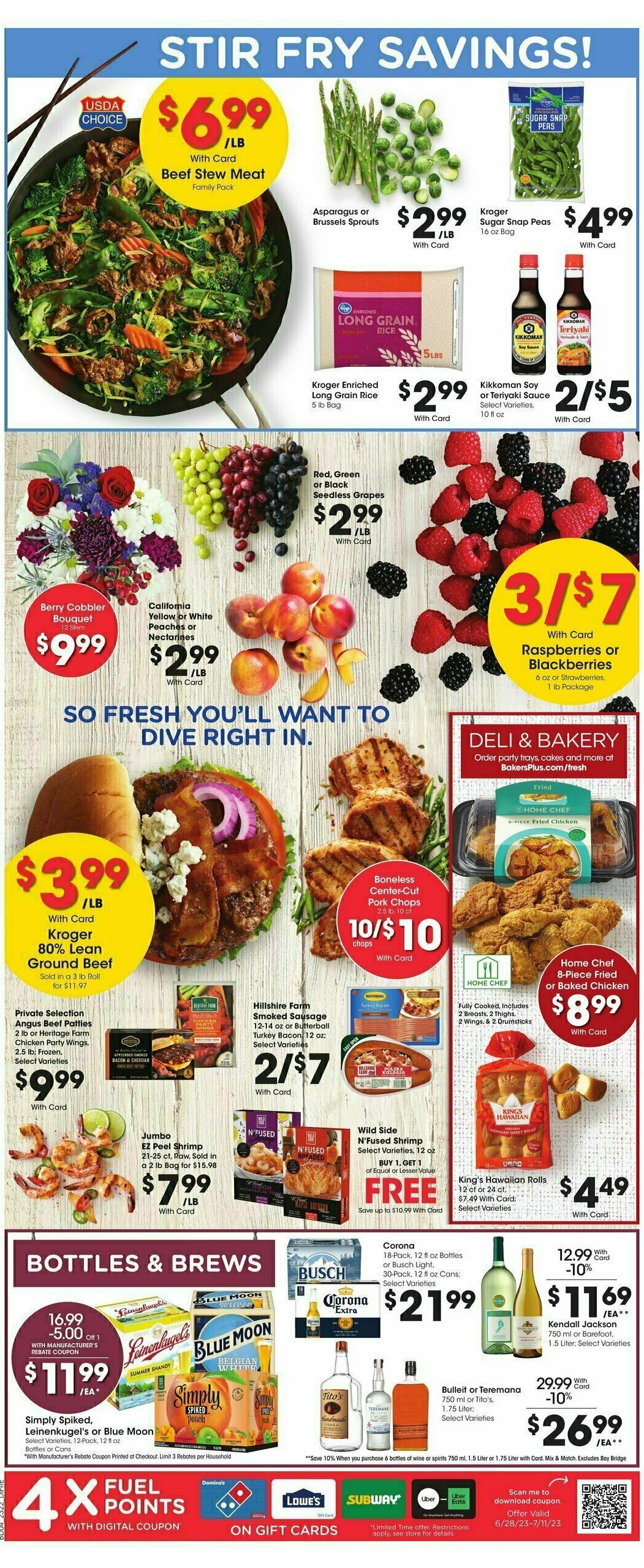 Baker's Weekly Ad from June 28