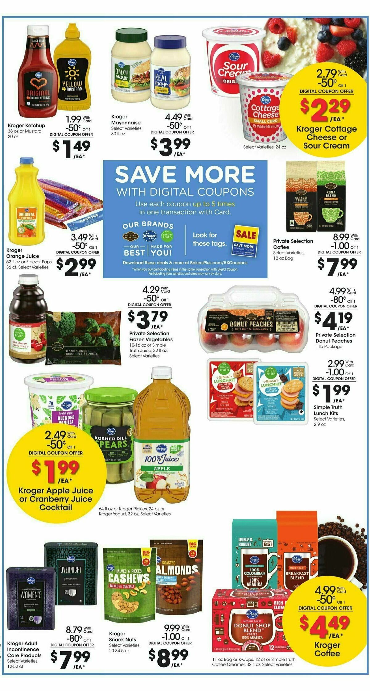 Baker's Weekly Ad from July 12