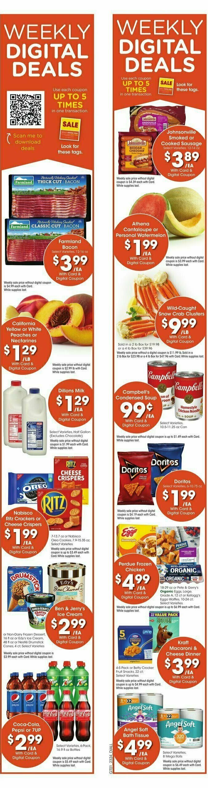 Baker's Weekly Ad from July 12