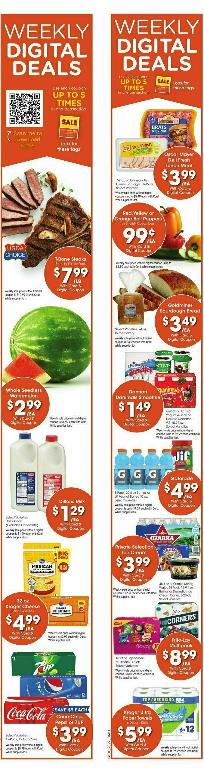 Baker's Weekly Ad from August 2