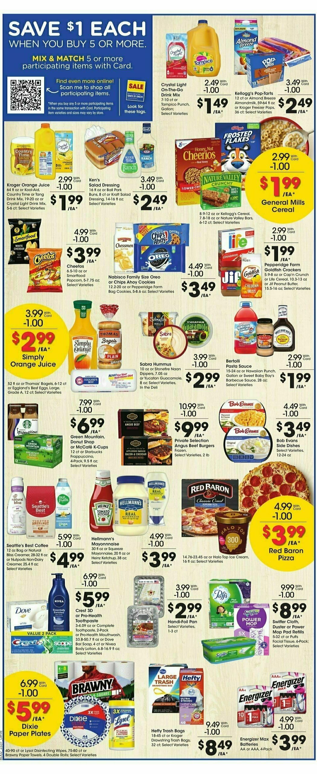 Baker's Weekly Ad from August 30
