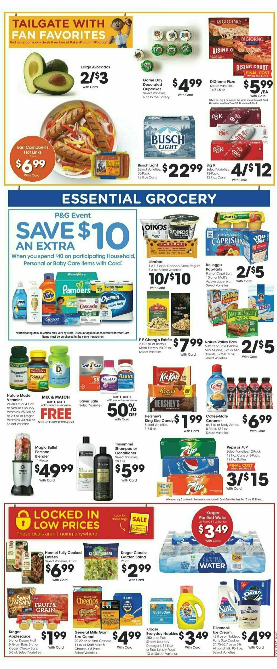 Baker's Weekly Ad from September 6