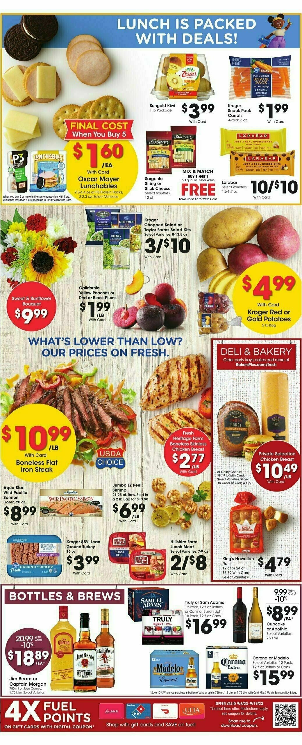 Baker's Weekly Ad from September 13