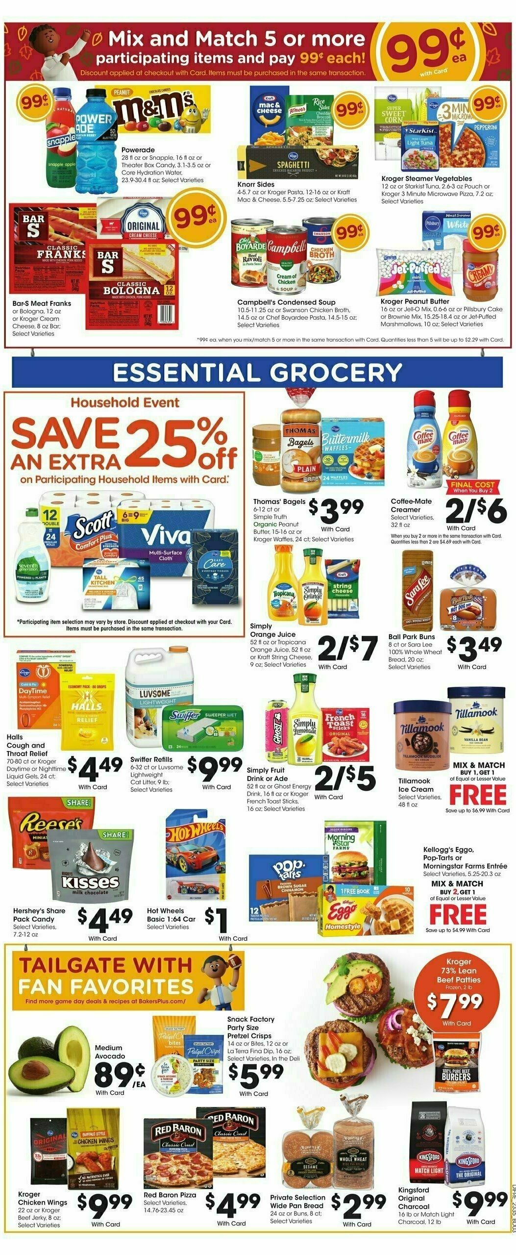 Baker's Weekly Ad from September 27