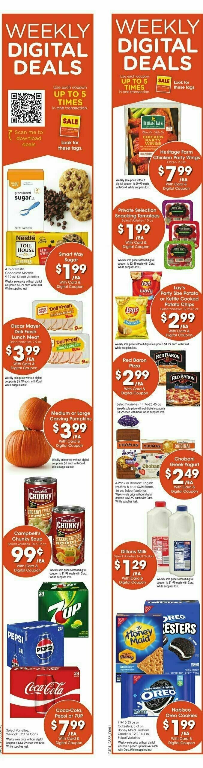 Baker's Weekly Ad from October 4