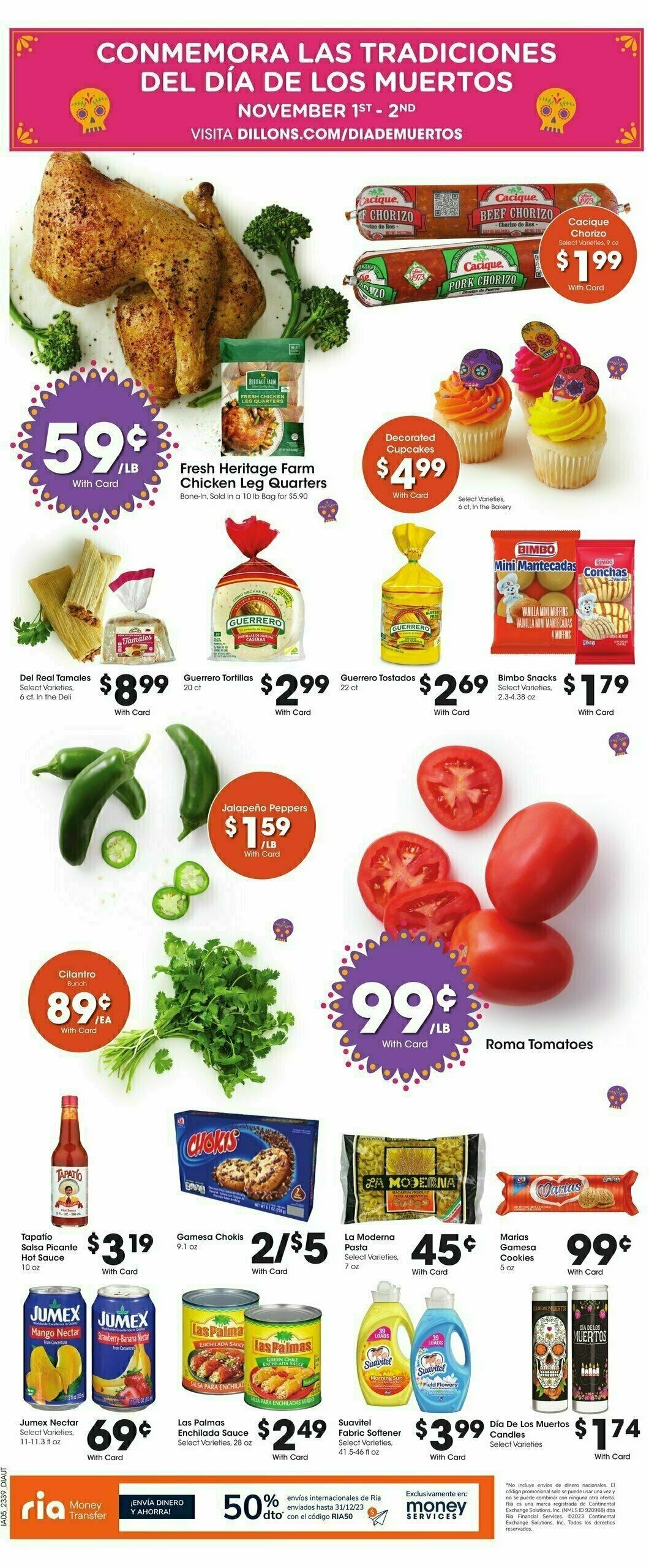 Baker's Weekly Ad from October 25