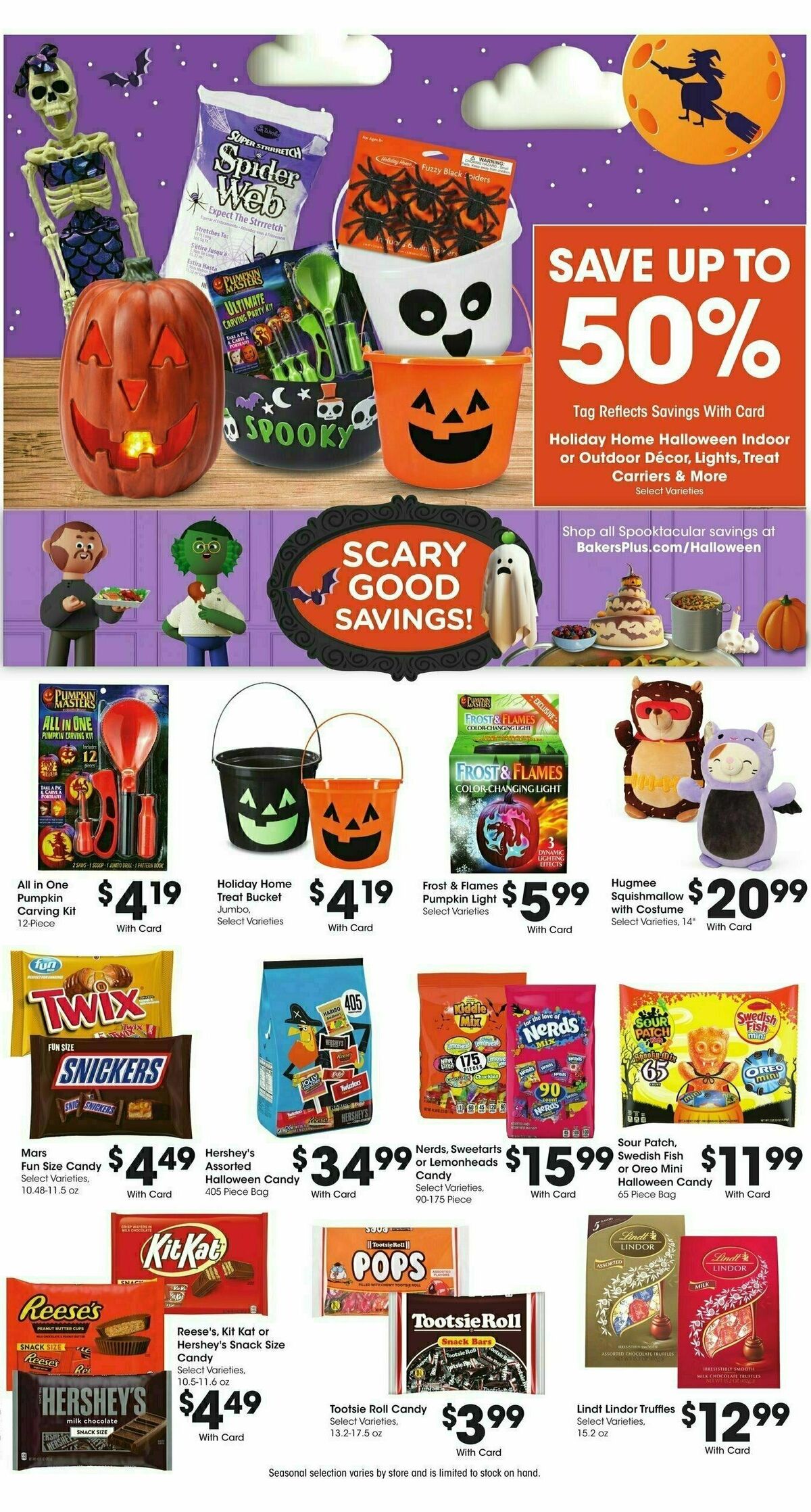 Baker's Weekly Ad from October 25