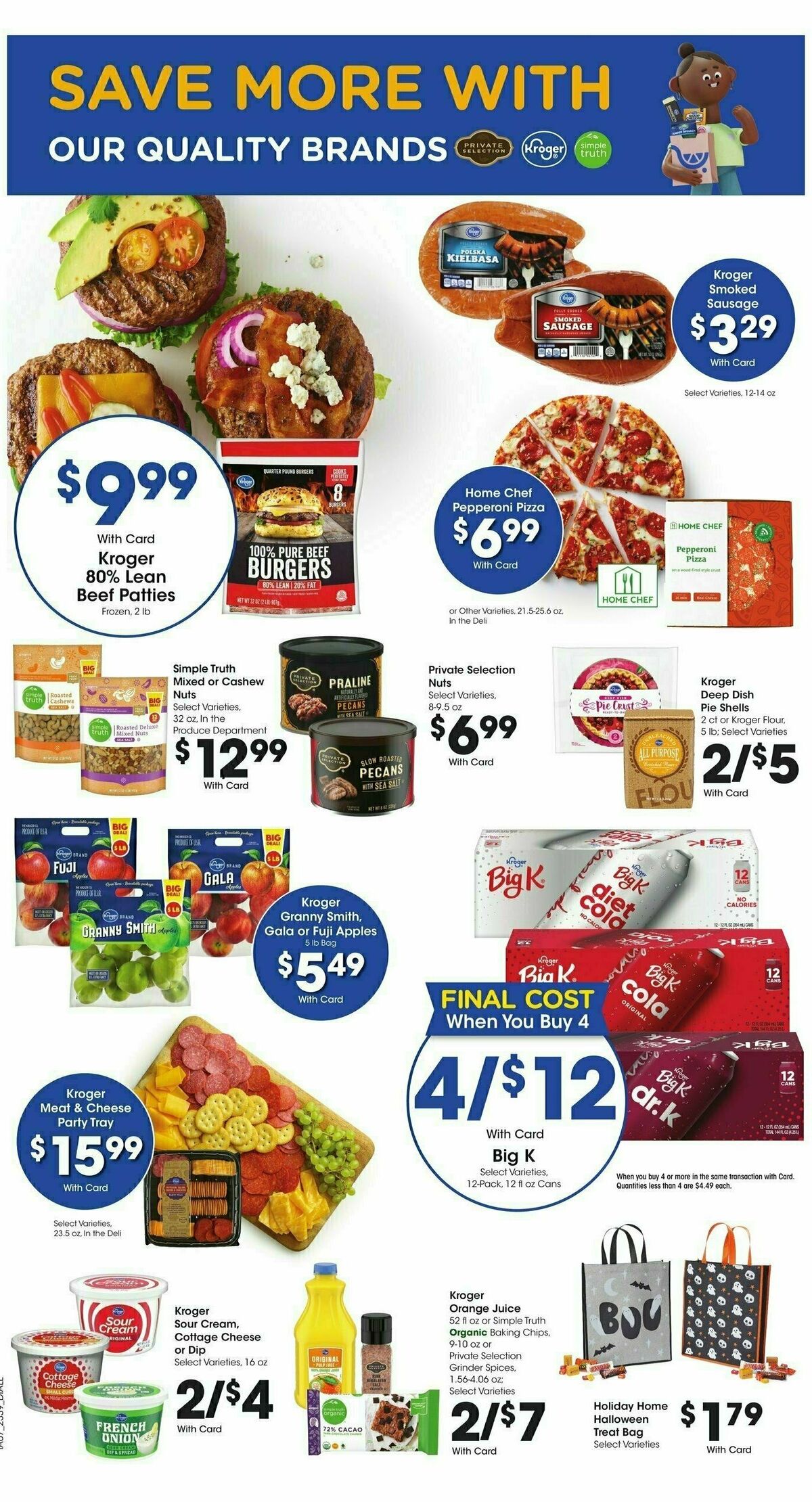 Baker's Weekly Ad from October 25