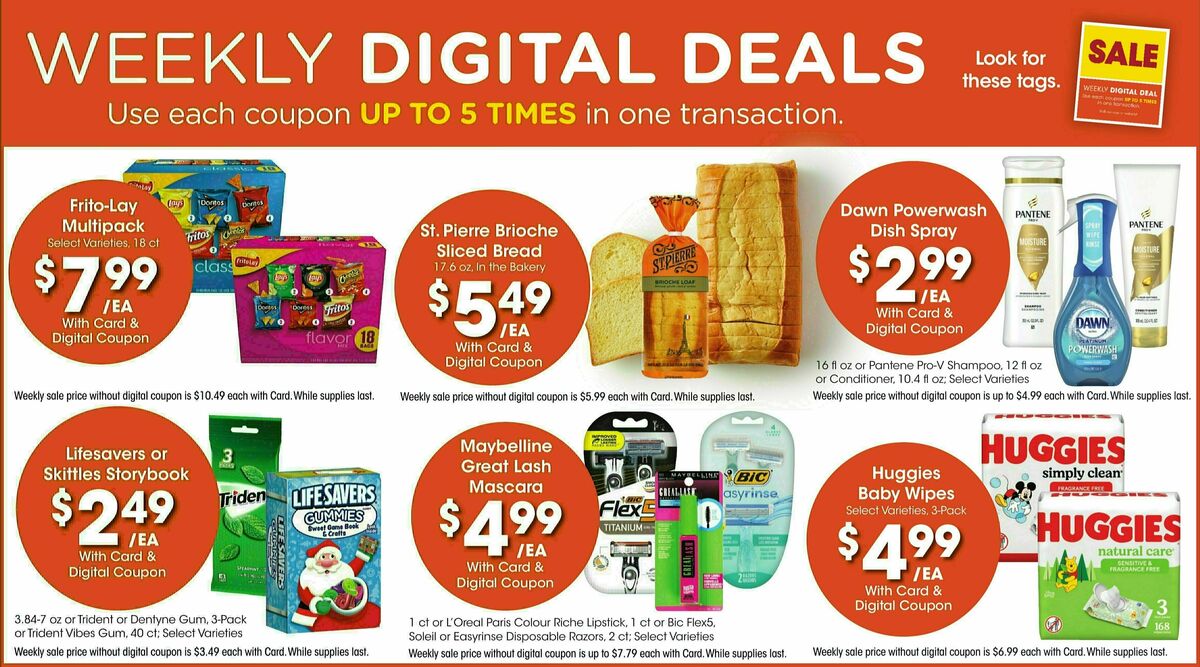 Baker's Weekly Ad from November 8