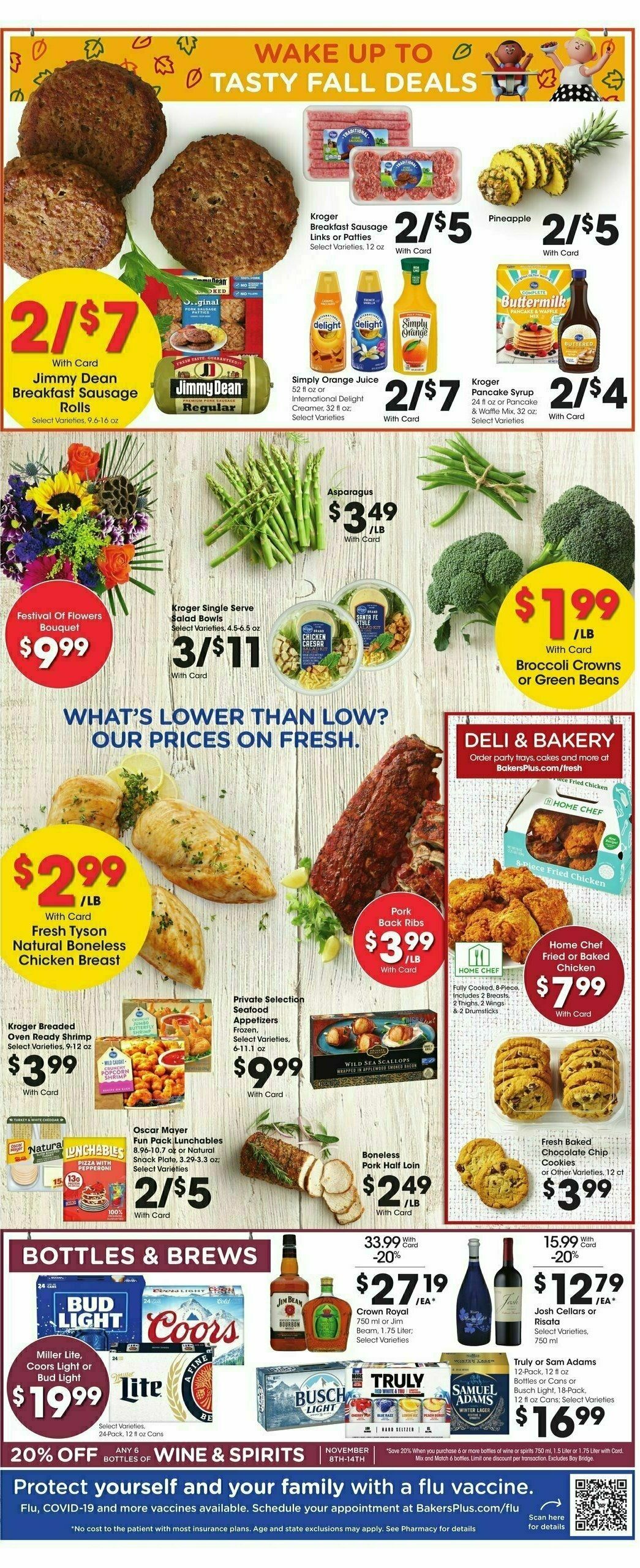 Baker's Weekly Ad from November 8