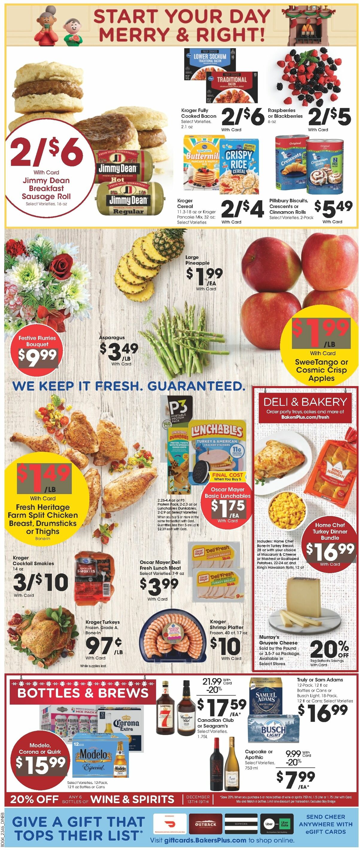Baker's Weekly Ad from December 13