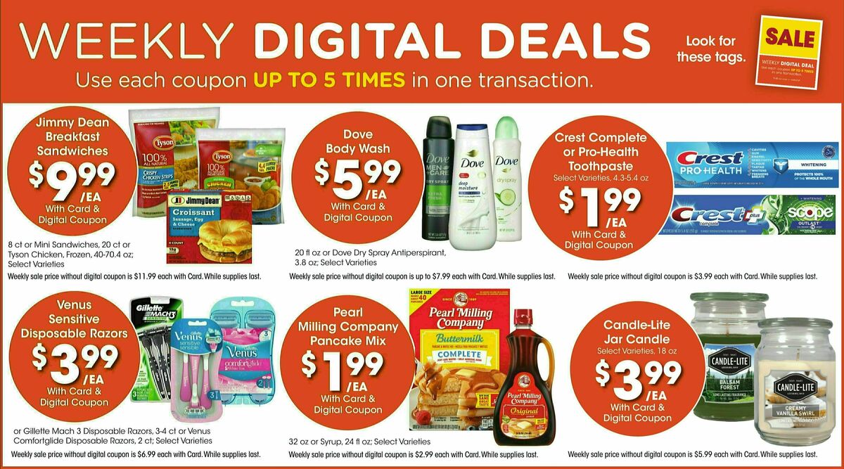 Baker's Weekly Ad from December 20