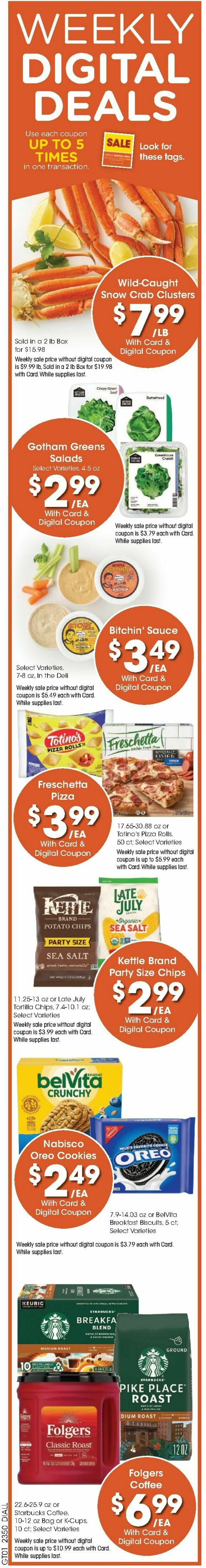 Baker's Weekly Ad from January 10