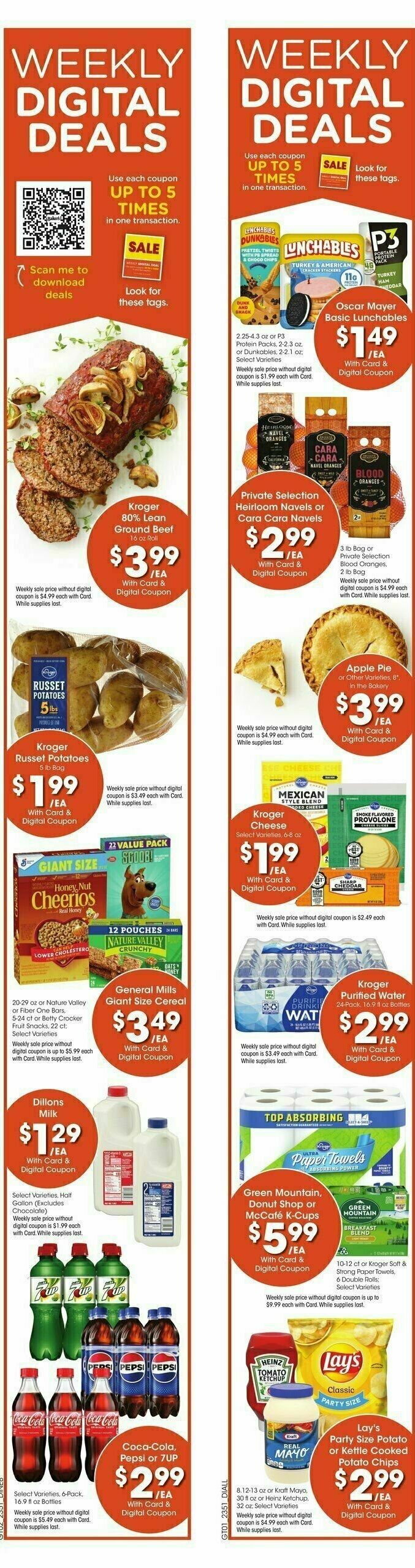 Baker's Weekly Ad from January 17