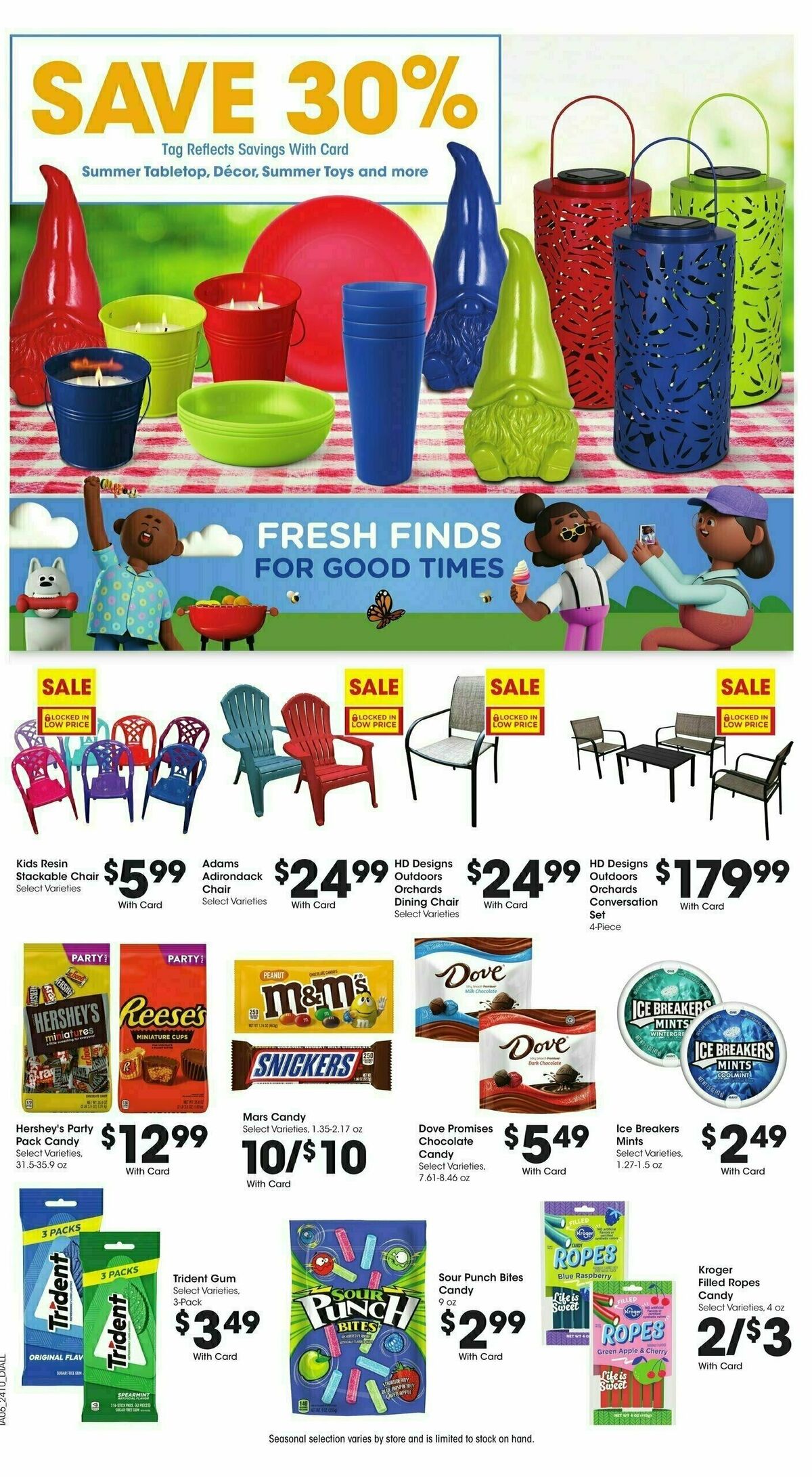 Baker's Weekly Ad from April 10
