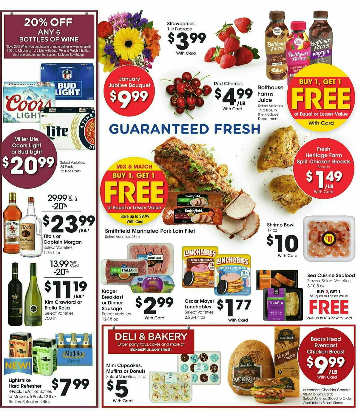 Baker's Weekly Ad from January 15