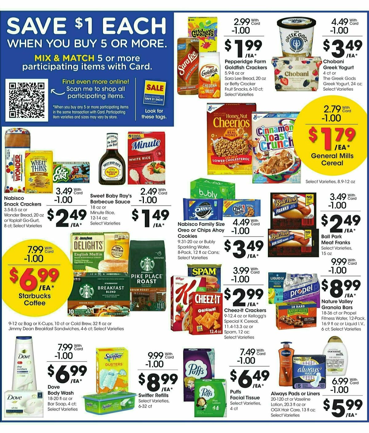 Baker's Weekly Ad from January 15