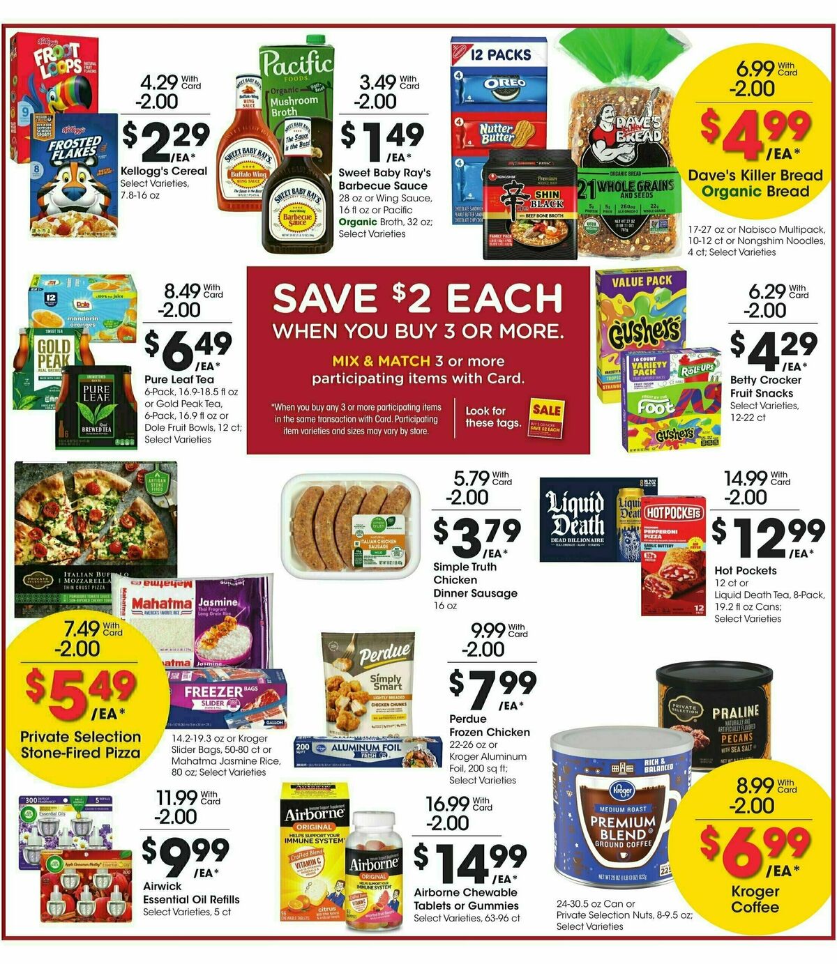 Baker's Weekly Ad from January 22