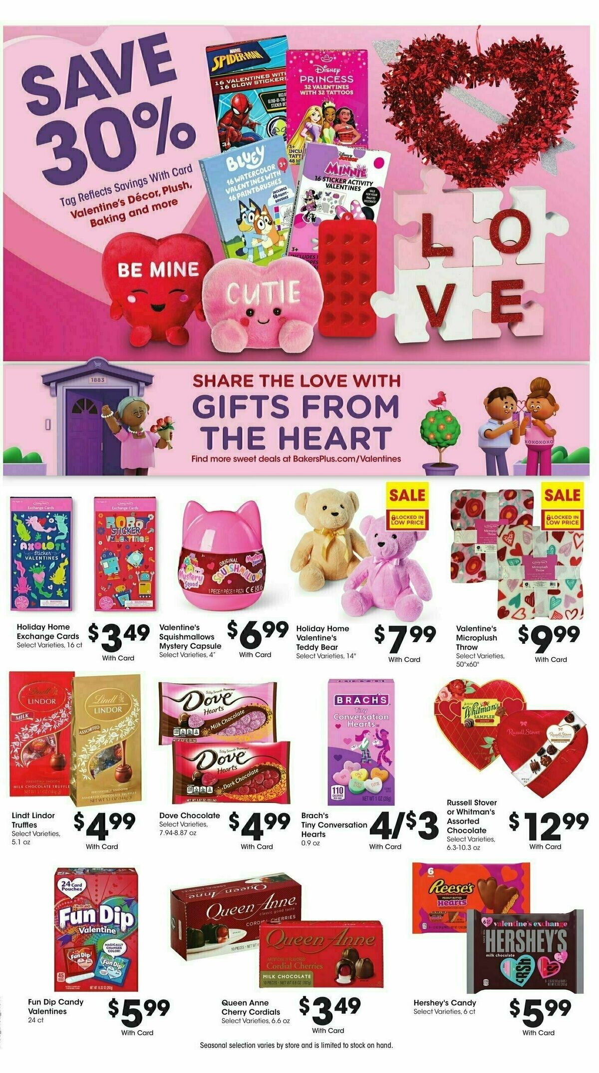 Baker's Weekly Ad from January 29