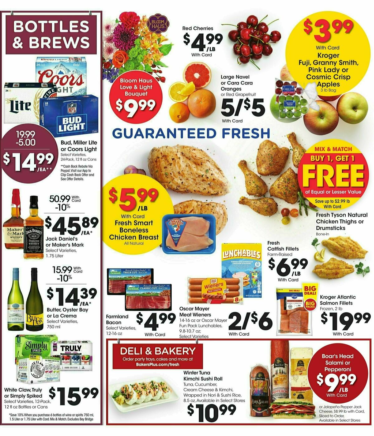 Baker's Weekly Ad from January 29