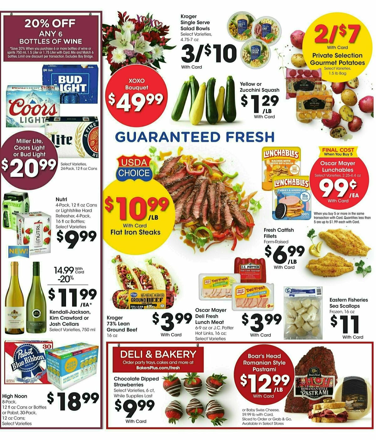 Baker's Weekly Ad from February 12