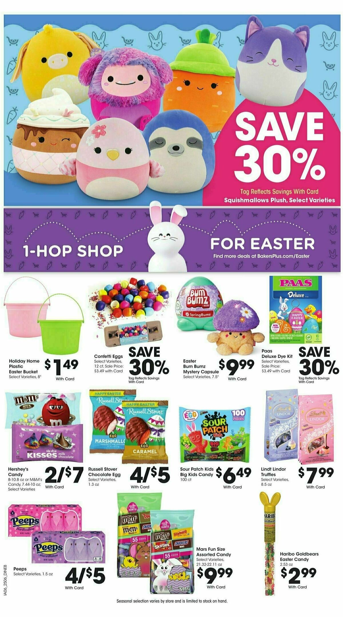 Baker's Weekly Ad from March 12