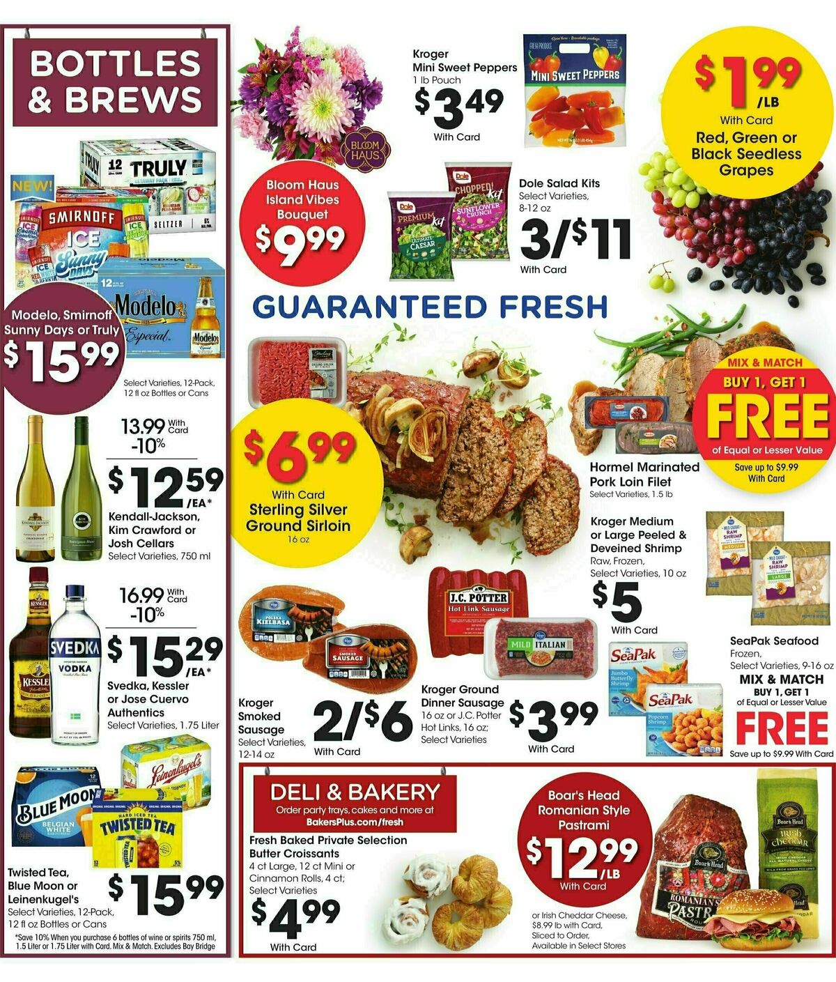 Baker's Weekly Ad from March 19