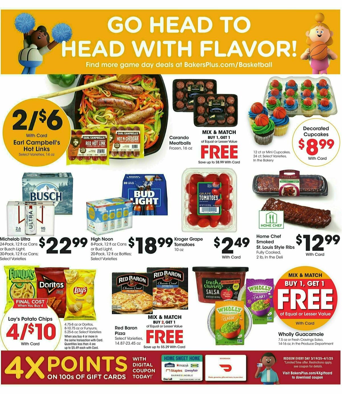 Baker's Weekly Ad from March 19