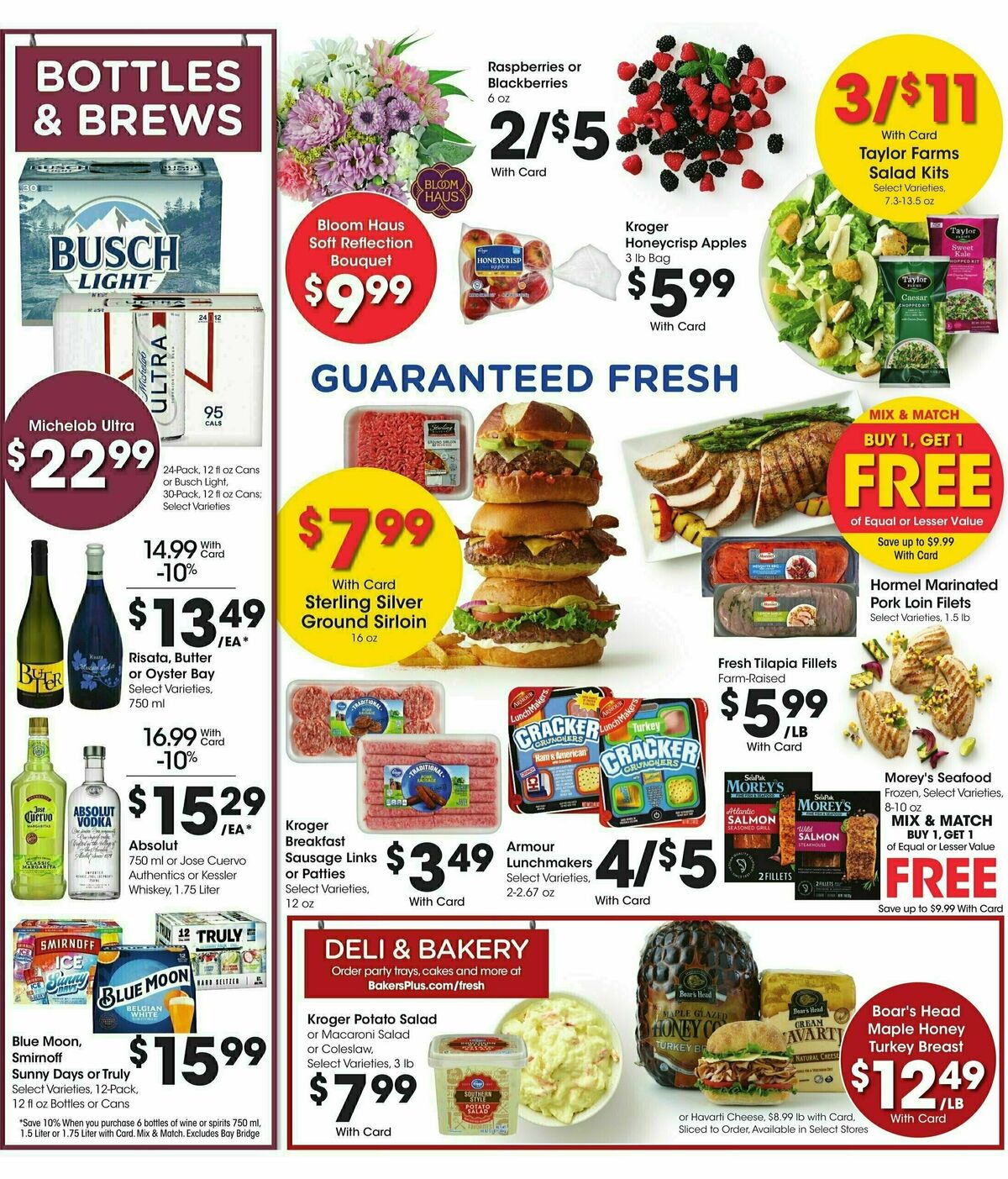 Baker's Weekly Ad from April 2