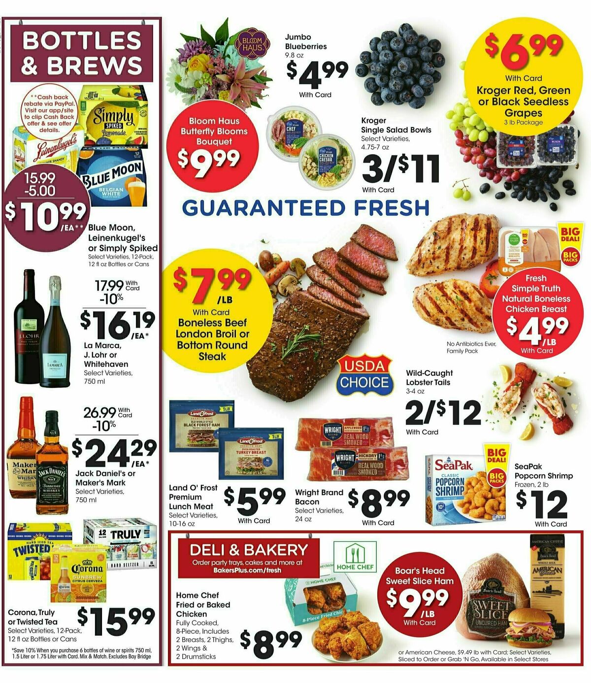Baker's Weekly Ad from April 9