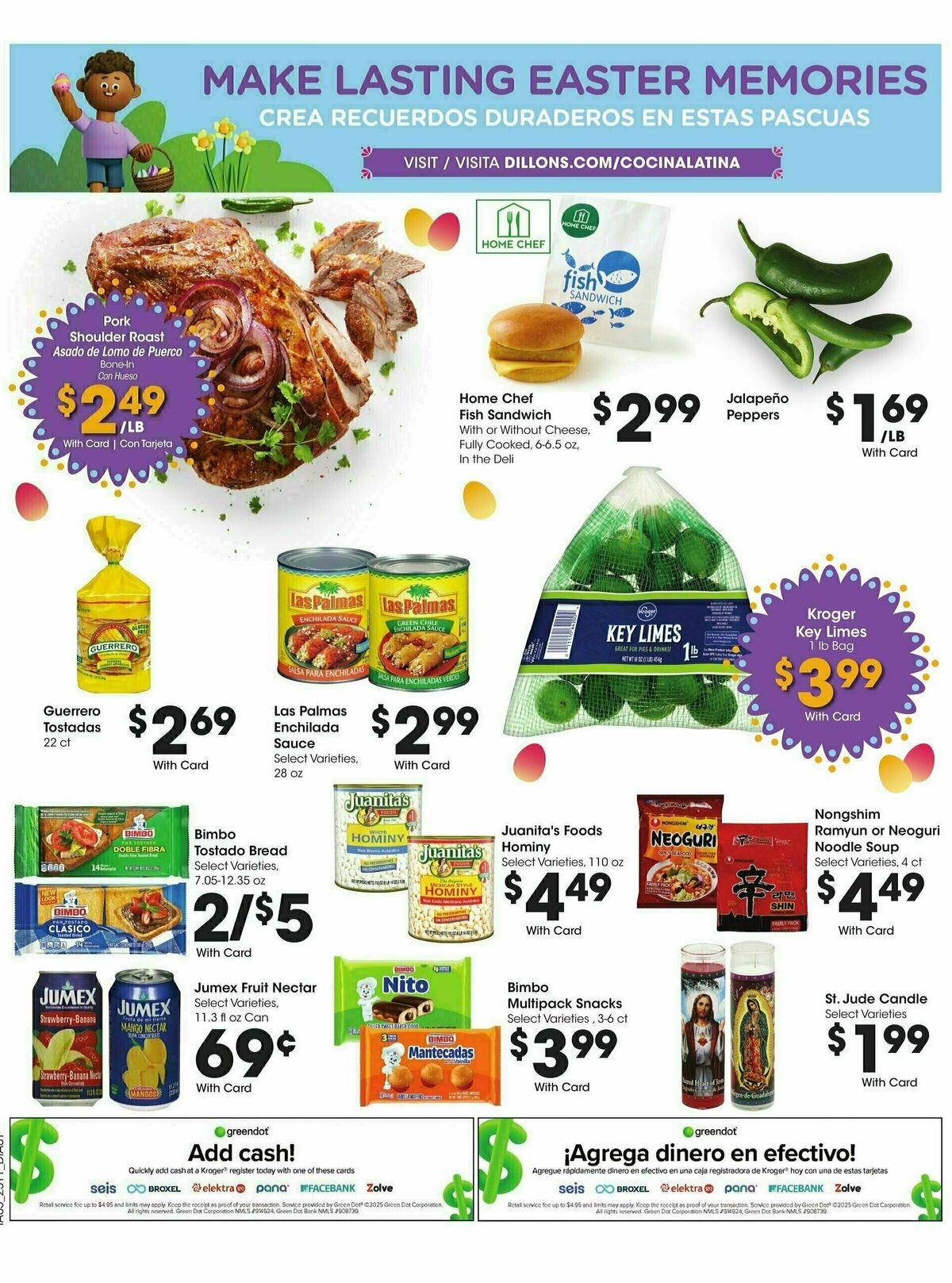 Baker's Weekly Ad from April 16